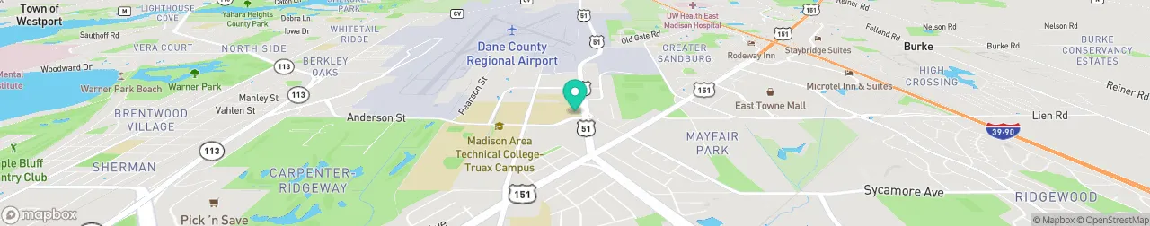 borne de recharge sur la carte