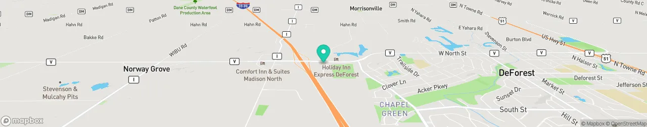 borne de recharge sur la carte