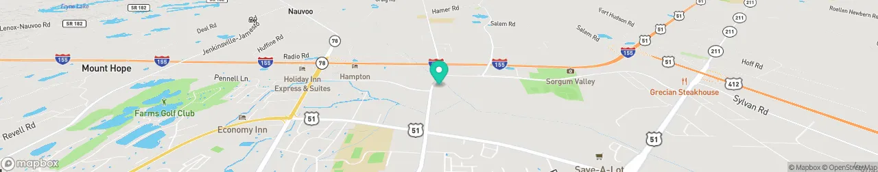 borne de recharge sur la carte