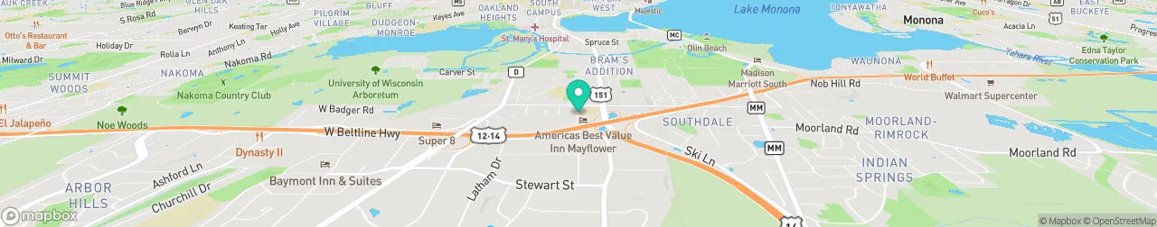 borne de recharge sur la carte