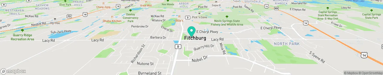 borne de recharge sur la carte