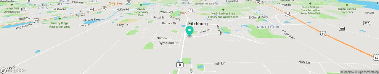 borne de recharge sur la carte