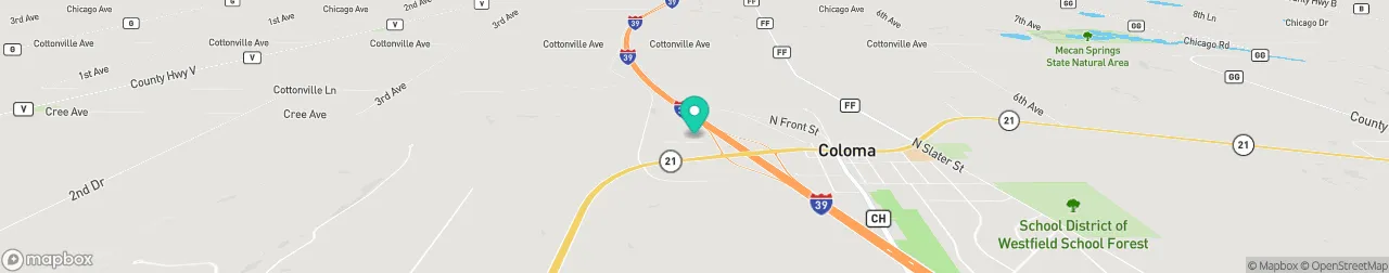 ev charging station on the map