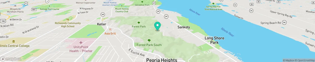 borne de recharge sur la carte