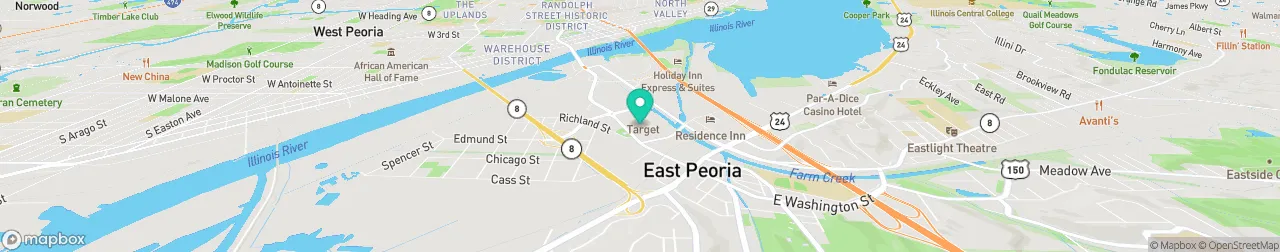 borne de recharge sur la carte