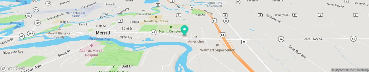 borne de recharge sur la carte