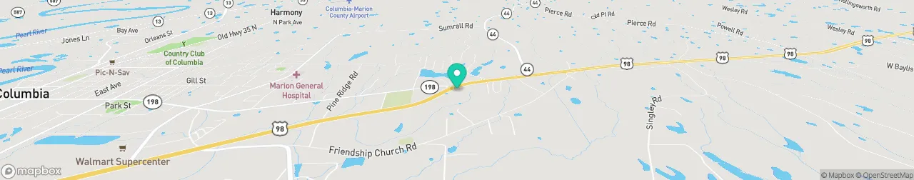 borne de recharge sur la carte