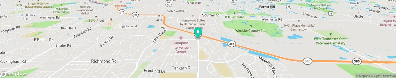 borne de recharge sur la carte