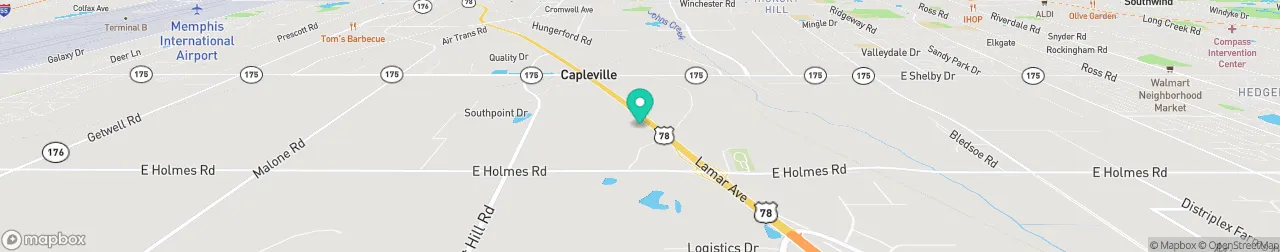 borne de recharge sur la carte