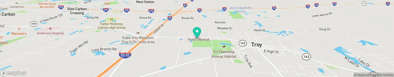 ev charging station on the map