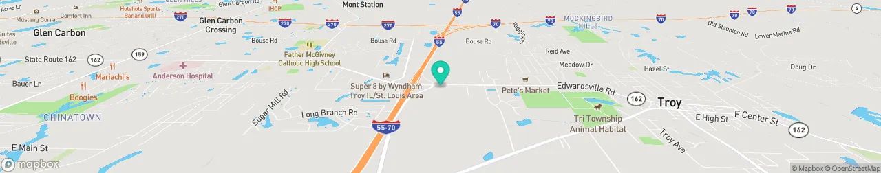 ev charging station on the map