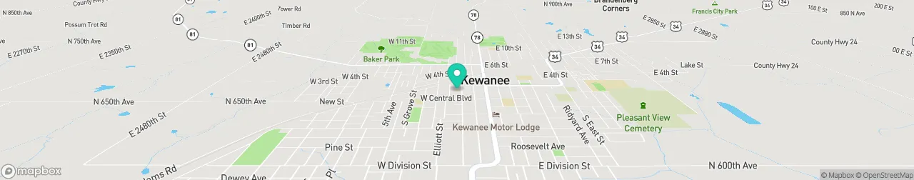 ev charging station on the map