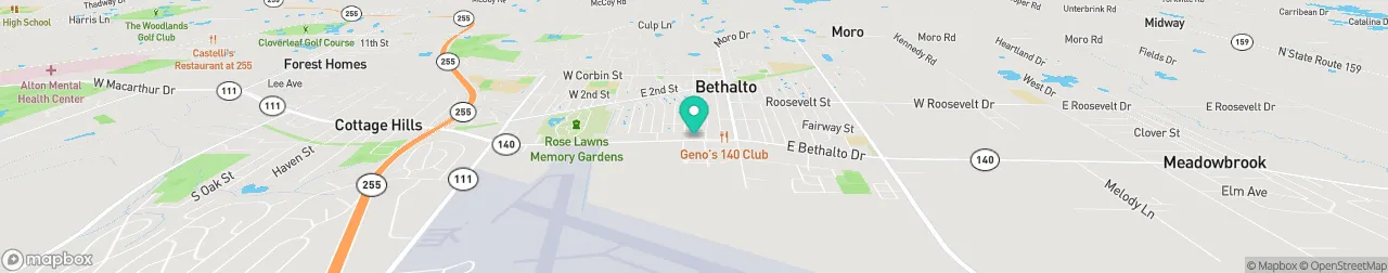 borne de recharge sur la carte