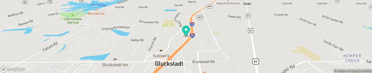 borne de recharge sur la carte