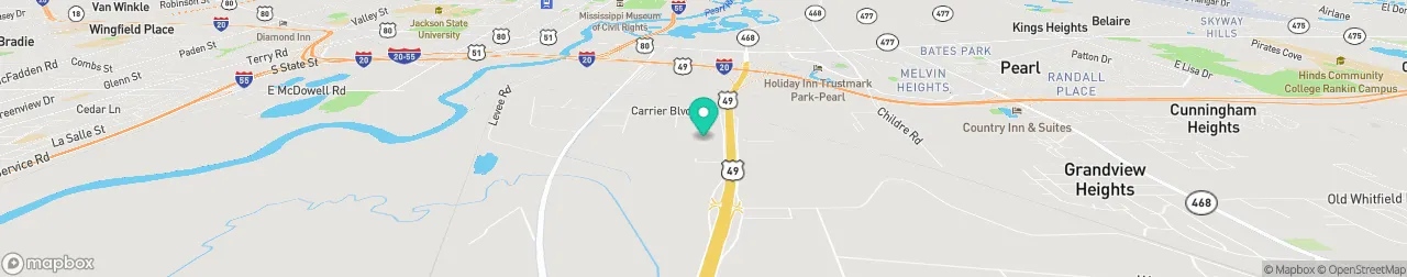 ev charging station on the map