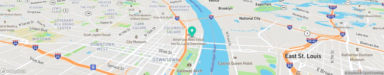 borne de recharge sur la carte