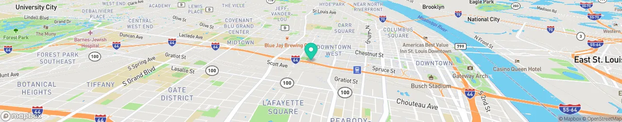 borne de recharge sur la carte