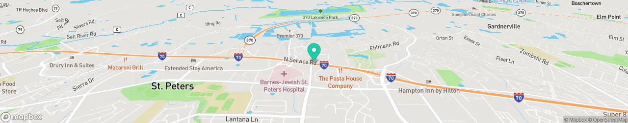 borne de recharge sur la carte