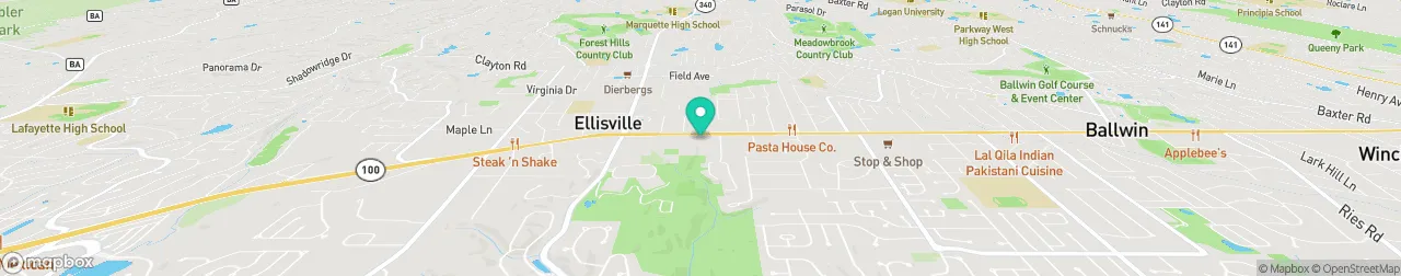 borne de recharge sur la carte