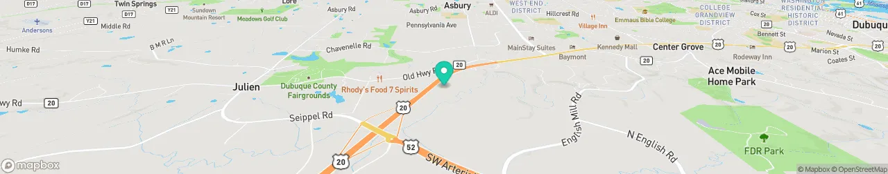 ev charging station on the map