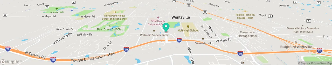 borne de recharge sur la carte