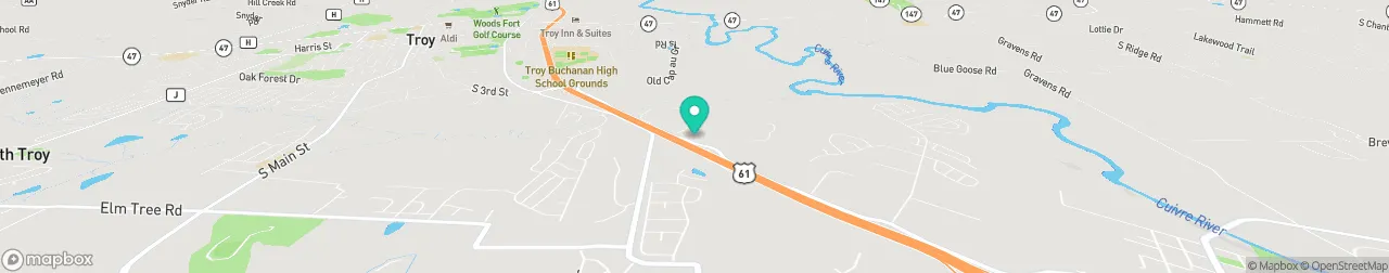 borne de recharge sur la carte