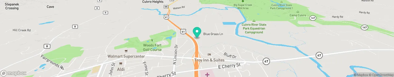 ev charging station on the map