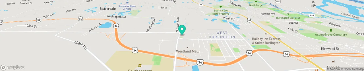 borne de recharge sur la carte