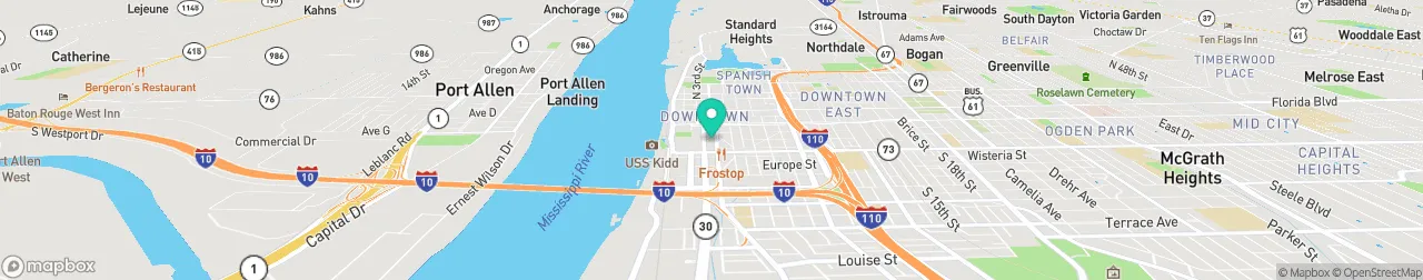 borne de recharge sur la carte