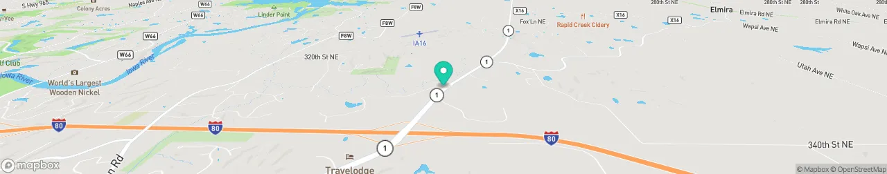 borne de recharge sur la carte