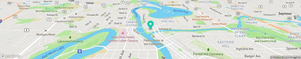 borne de recharge sur la carte