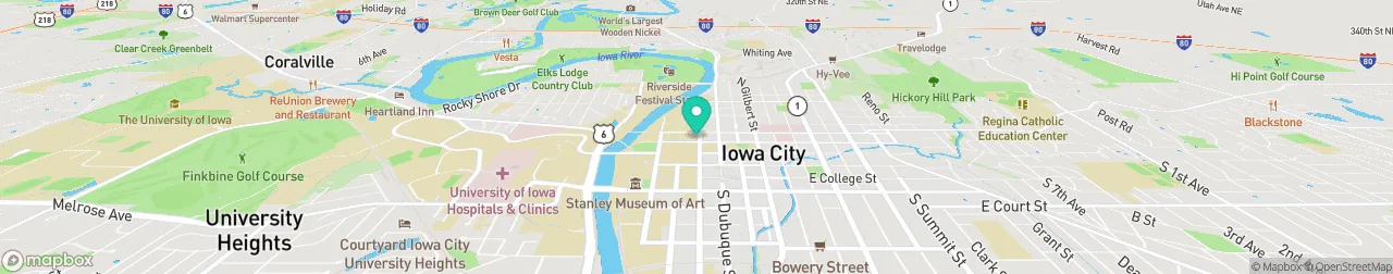 borne de recharge sur la carte