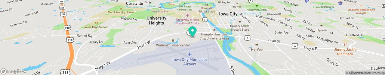 borne de recharge sur la carte