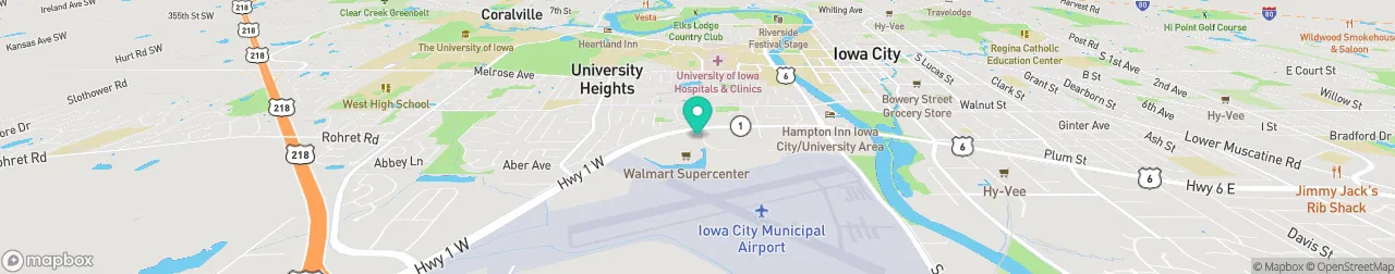 borne de recharge sur la carte