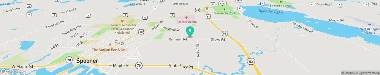 borne de recharge sur la carte