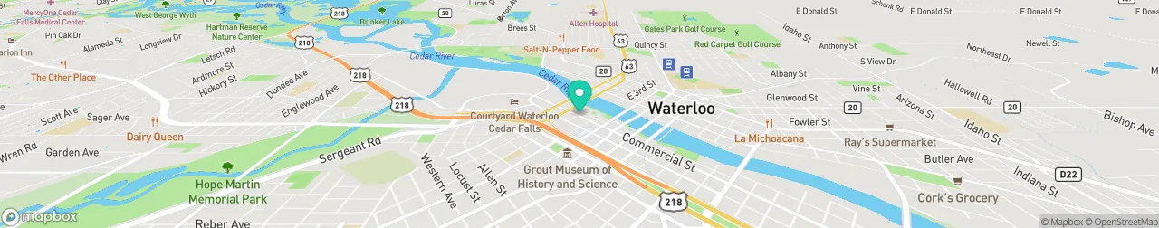 borne de recharge sur la carte