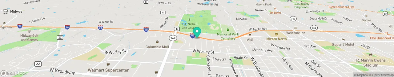 ev charging station on the map