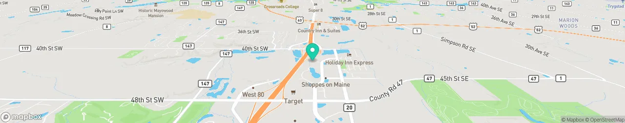 borne de recharge sur la carte