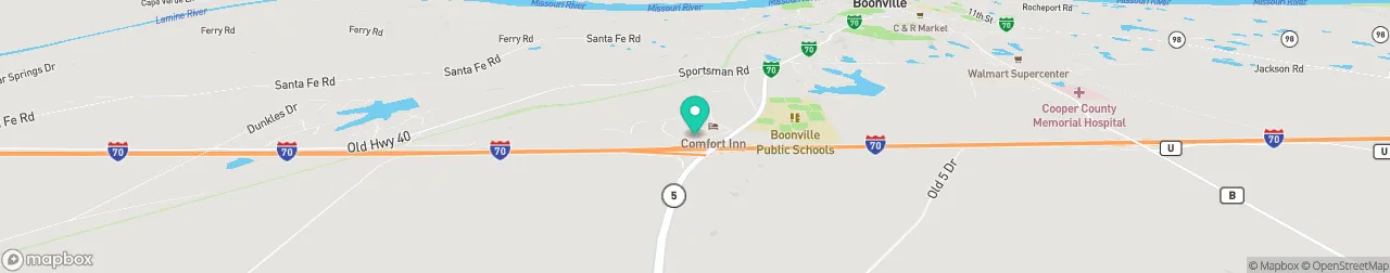 borne de recharge sur la carte