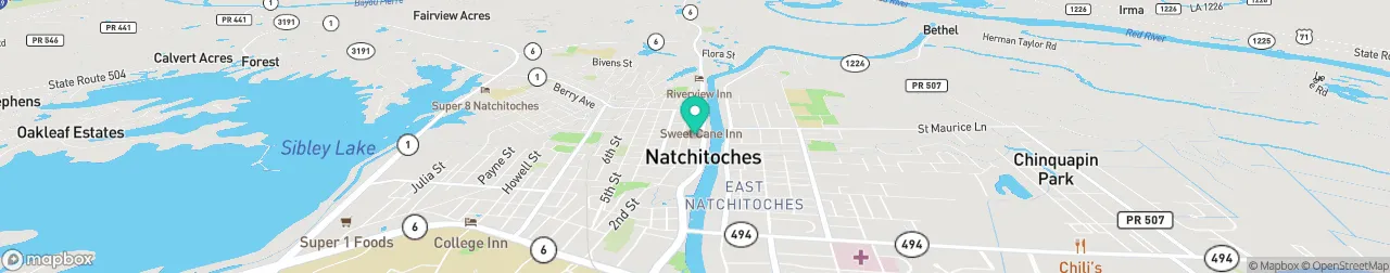 borne de recharge sur la carte