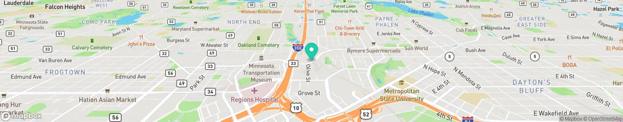 borne de recharge sur la carte