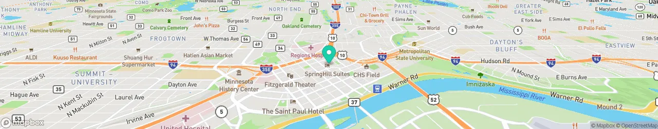 borne de recharge sur la carte