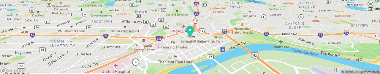 borne de recharge sur la carte