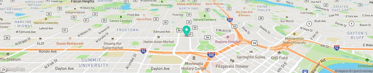 ev charging station on the map