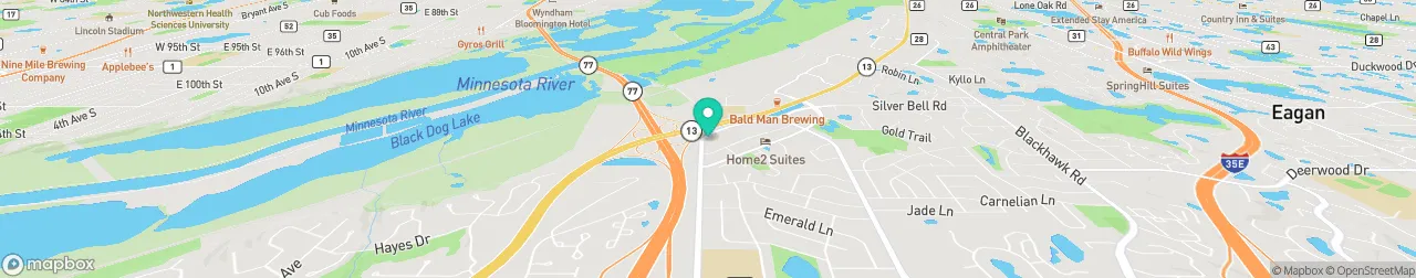 ev charging station on the map