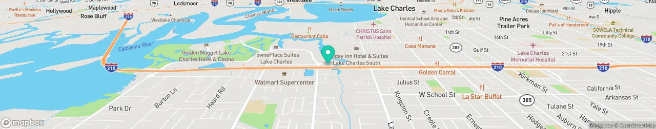 borne de recharge sur la carte