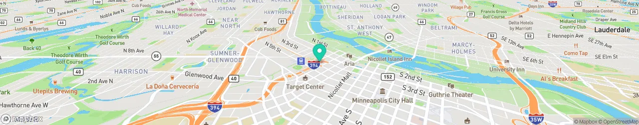 borne de recharge sur la carte