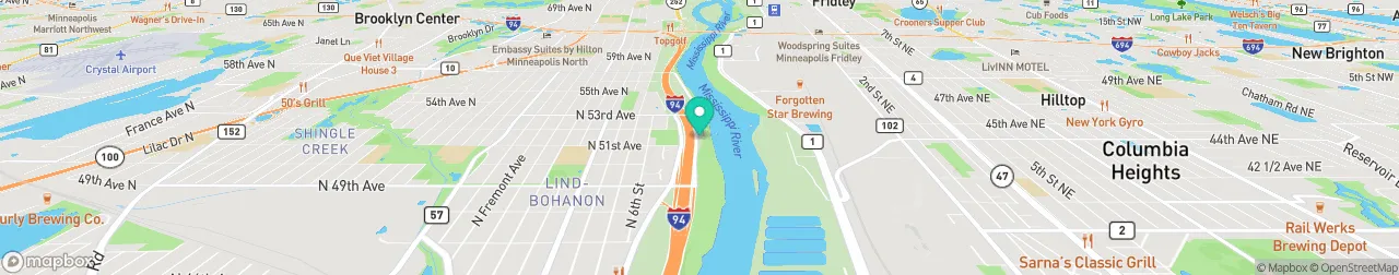 borne de recharge sur la carte