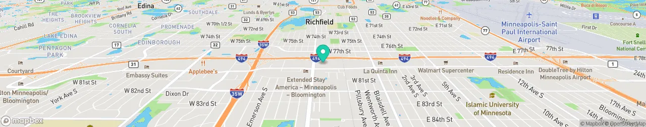 borne de recharge sur la carte