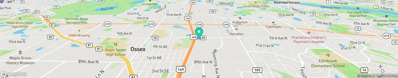 ev charging station on the map
